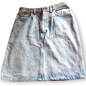 BONJOUR Retro Stonewashed Skirt 262